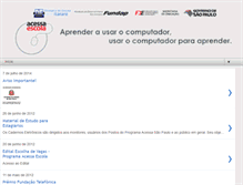Tablet Screenshot of acessaitarare.blogspot.com