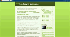 Desktop Screenshot of lindsayinsuriname.blogspot.com