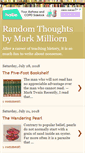 Mobile Screenshot of markmilliorn.blogspot.com