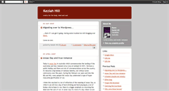 Desktop Screenshot of keziahhill.blogspot.com