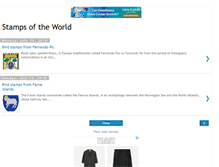 Tablet Screenshot of francobollidelmondo.blogspot.com
