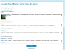 Tablet Screenshot of enchantedholidays.blogspot.com