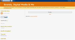Desktop Screenshot of brandsdigitalmediaandme.blogspot.com