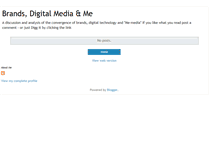 Tablet Screenshot of brandsdigitalmediaandme.blogspot.com