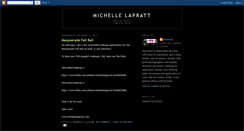 Desktop Screenshot of michellelapratt.blogspot.com