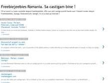 Tablet Screenshot of freebiejeebies-romania.blogspot.com