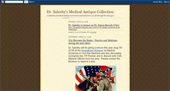 Desktop Screenshot of medical-antiques.blogspot.com