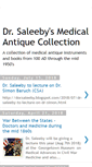 Mobile Screenshot of medical-antiques.blogspot.com
