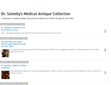 Tablet Screenshot of medical-antiques.blogspot.com