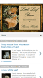 Mobile Screenshot of littleleafbears.blogspot.com