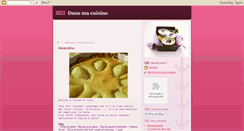 Desktop Screenshot of dansmacuisine43.blogspot.com