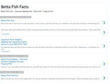 Tablet Screenshot of betta-fish-facts.blogspot.com