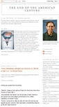 Mobile Screenshot of endoftheamericancentury.blogspot.com