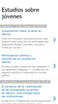Mobile Screenshot of estudiossobrejovenes.blogspot.com