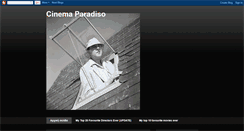 Desktop Screenshot of cinema-paradis143.blogspot.com