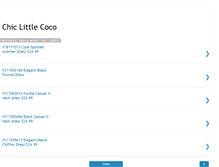Tablet Screenshot of chiclittlecoco.blogspot.com