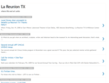Tablet Screenshot of lareuniontx.blogspot.com
