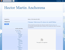 Tablet Screenshot of hectormartinanchorena.blogspot.com