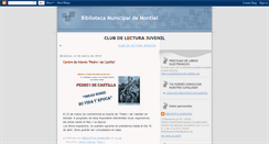 Desktop Screenshot of biblimontiel.blogspot.com