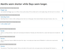 Tablet Screenshot of monthsseemshorterwhiledayseemlonger.blogspot.com