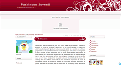 Desktop Screenshot of parkinsonjuveniljan.blogspot.com