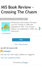 Mobile Screenshot of mis-crossingthechasm.blogspot.com