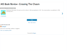 Tablet Screenshot of mis-crossingthechasm.blogspot.com