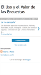 Mobile Screenshot of elecciones2007encuestas.blogspot.com