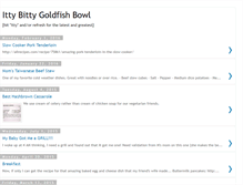 Tablet Screenshot of ittybittygoldfishbowl.blogspot.com