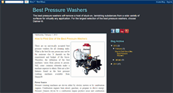 Desktop Screenshot of best-pressure-washers.blogspot.com