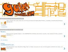 Tablet Screenshot of galeradoscostas.blogspot.com