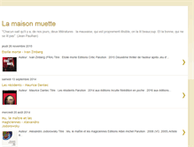 Tablet Screenshot of lamaisonmuette.blogspot.com