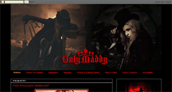 Desktop Screenshot of onlymaddy2.blogspot.com