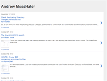 Tablet Screenshot of mosshater.blogspot.com