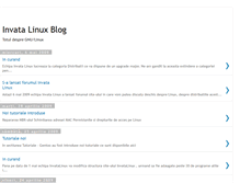 Tablet Screenshot of invatalinux.blogspot.com
