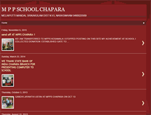 Tablet Screenshot of mppschapara1.blogspot.com