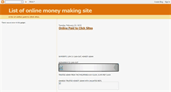 Desktop Screenshot of dollarmakemyday.blogspot.com
