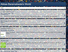 Tablet Screenshot of abbasbaramatiwala.blogspot.com