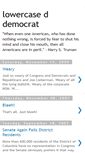 Mobile Screenshot of lowercaseddemocrat.blogspot.com