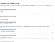 Tablet Screenshot of lowercaseddemocrat.blogspot.com
