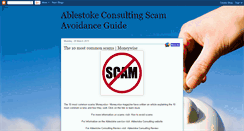 Desktop Screenshot of ablestokeconsultingscamavoidanceguide.blogspot.com