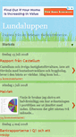 Mobile Screenshot of lundaluppen.blogspot.com