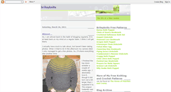 Desktop Screenshot of brileyknits.blogspot.com