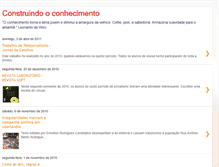 Tablet Screenshot of construindo-o-conhecimento.blogspot.com