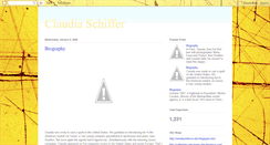 Desktop Screenshot of claudiaschiffre.blogspot.com