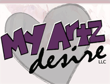 Tablet Screenshot of myartzdesire.blogspot.com