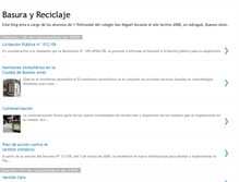 Tablet Screenshot of basurayreciclaje.blogspot.com