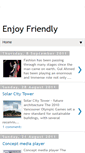 Mobile Screenshot of enjoyfriendly.blogspot.com