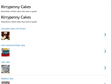 Tablet Screenshot of kirrypennycakes.blogspot.com