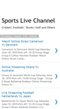 Mobile Screenshot of online-streaming-sports.blogspot.com
